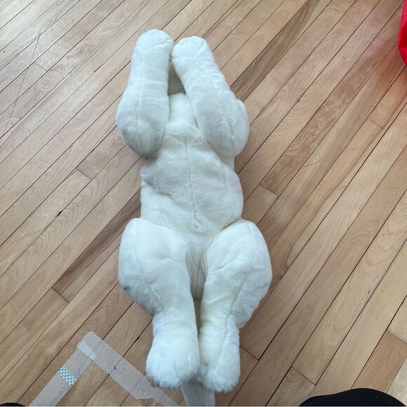 Bunny Rabbit White Super Soft Stuffed Plush‎ Animal - Picture 6 of 7